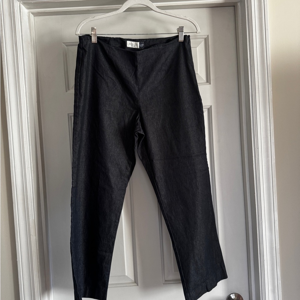 Gap size zip stretch Straight-Leg Pants